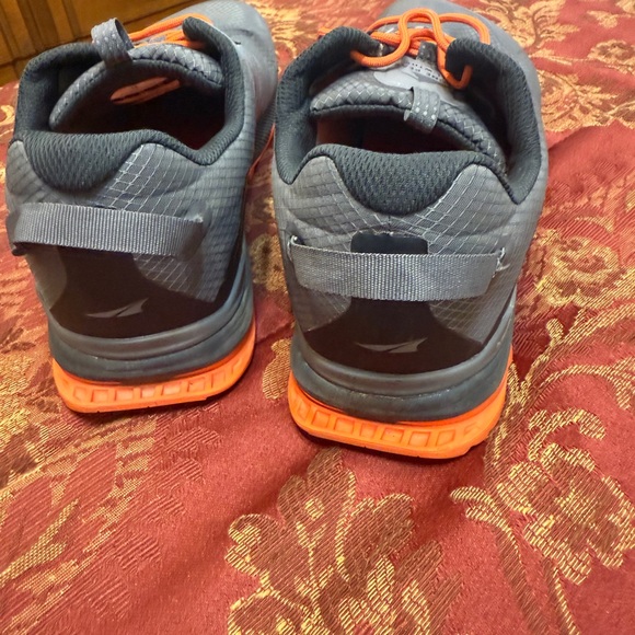 Altra Lone Peak All Weather 2 Orange Gray ALOA7R6J280 Men Size 11 - Picture 6 of 6